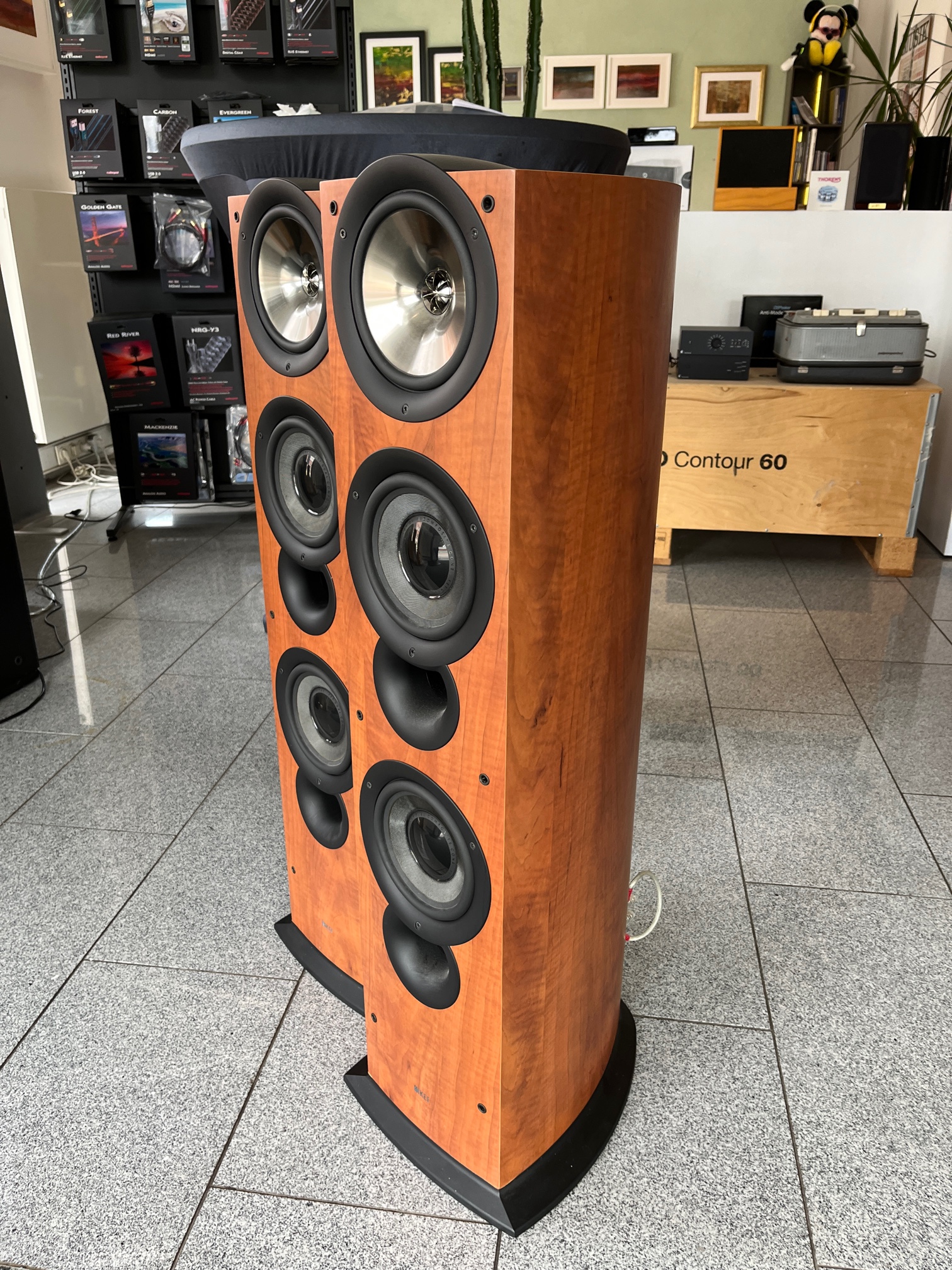 KEF Standlautsprecher iQ 90 inkl. Kimber-Lautsprecherkabel (Paar) – Bild 2