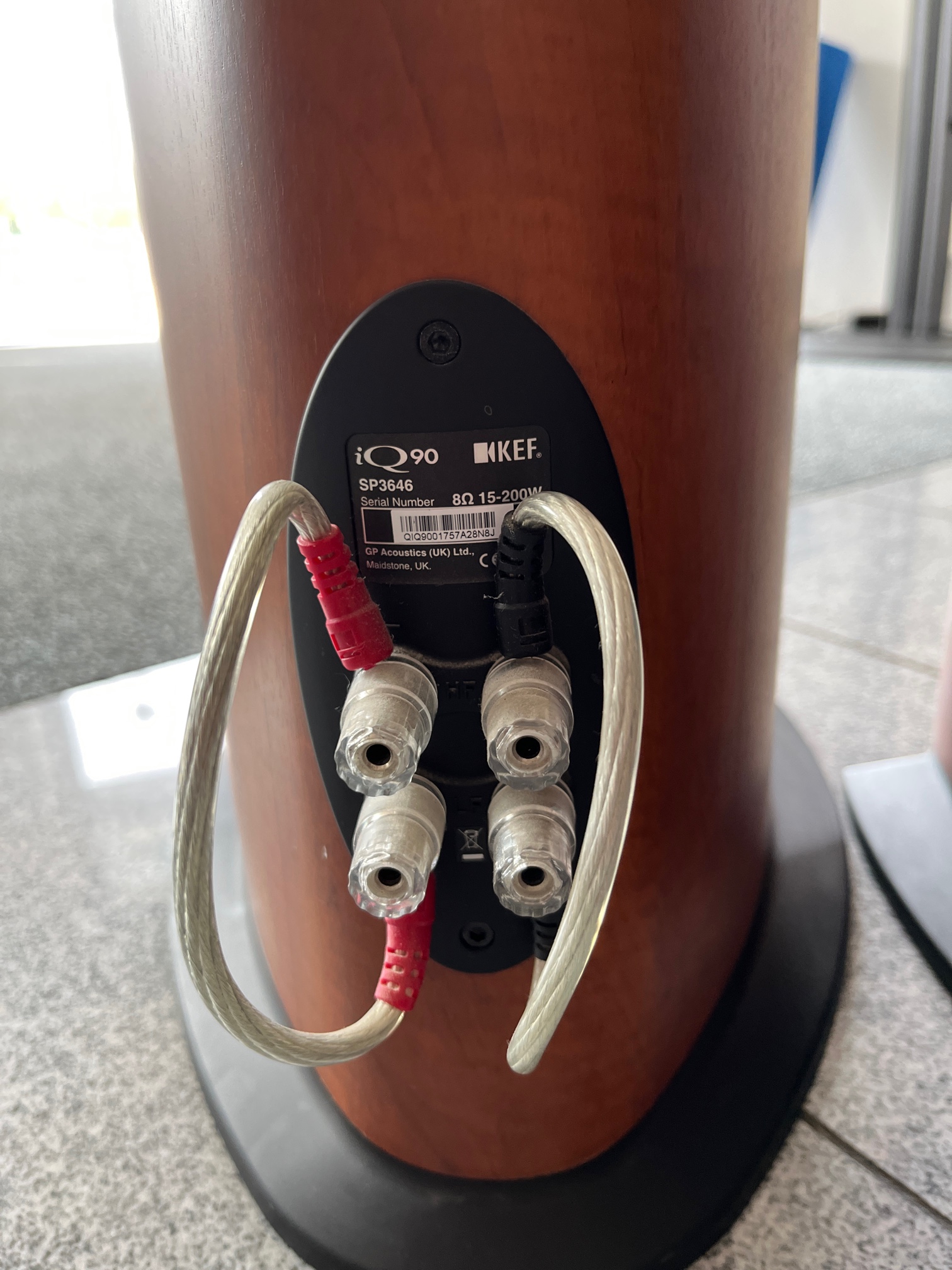 KEF Standlautsprecher iQ 90 inkl. Kimber-Lautsprecherkabel (Paar) – Bild 3