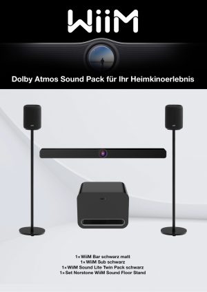 WiiM Dolby Atmos Heimkino Set 5.1.2
